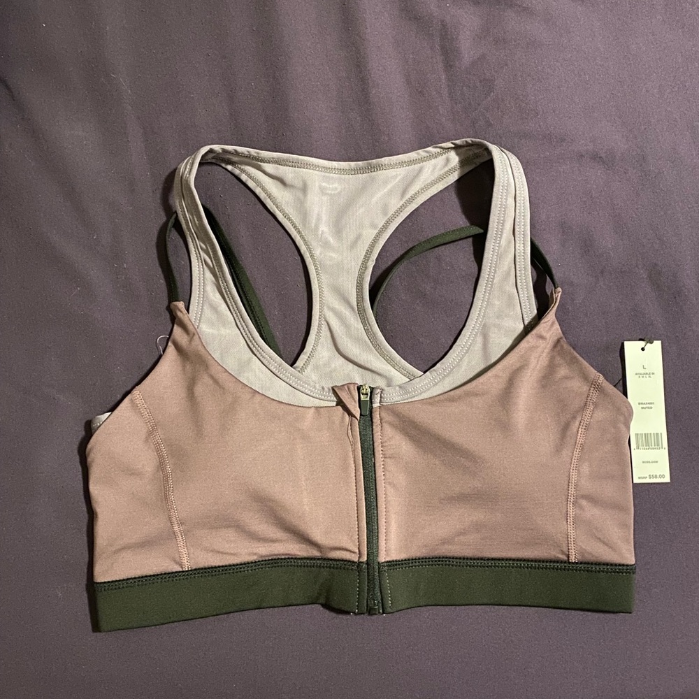 BCBG sports bra size L